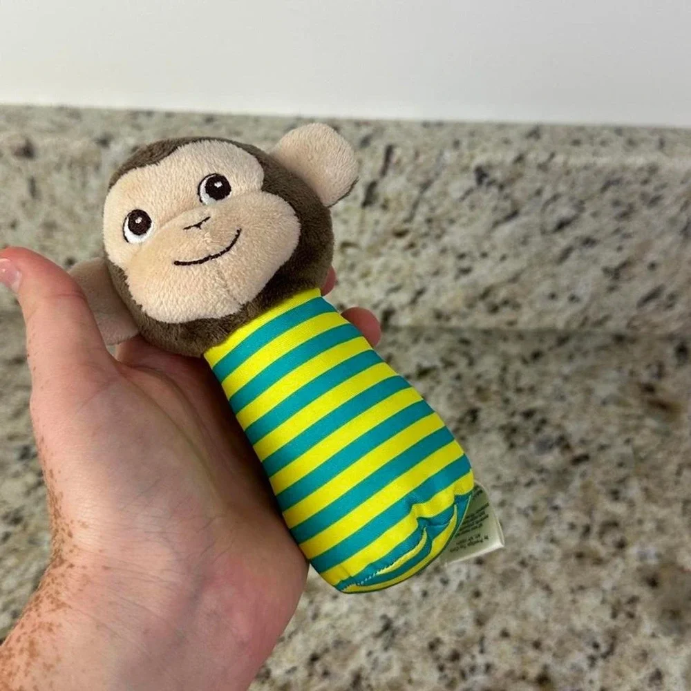 GARANIMALS Baby Monkey Rattle Baby Toy